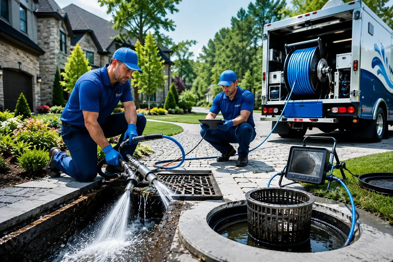 Local outdoor drain cleaning professionals in Vermontville, MI